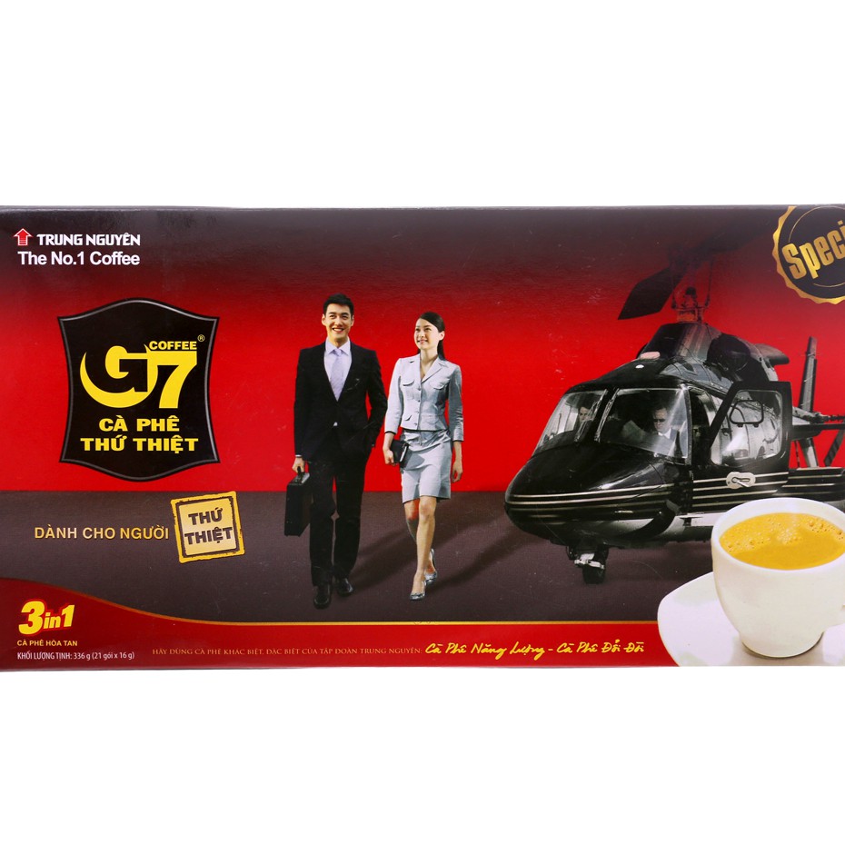 Ca Phe G7 Ca Phe Sua G7 Vietnam Instant Cofee 1 box 336g (21x16g ...