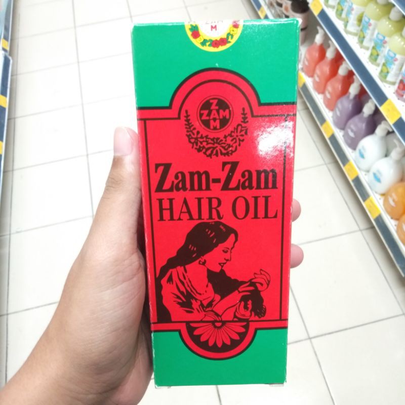 Zam Zam Hair Oil Minyak Rambut Zam Zam 115ml Shopee Malaysia 