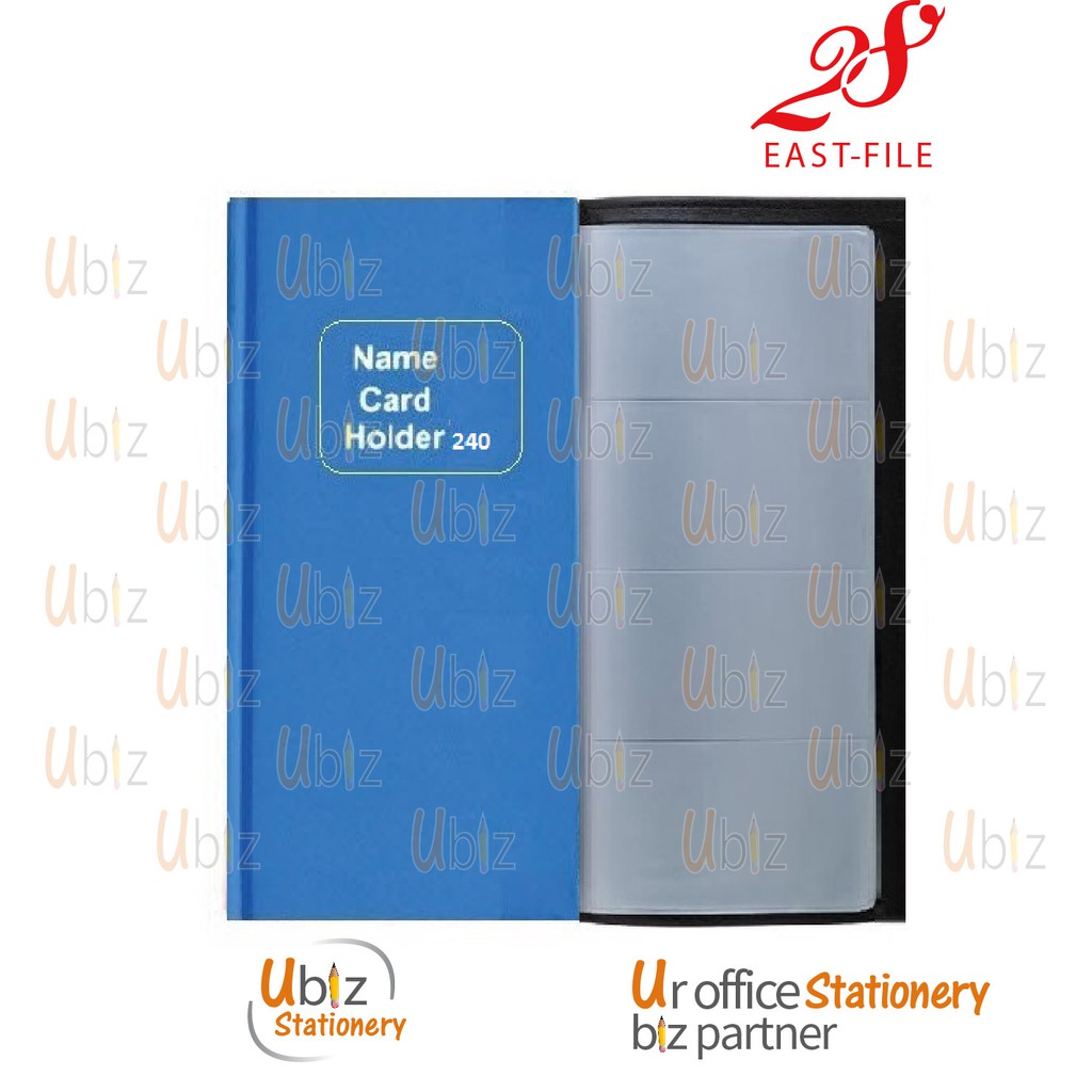 Name Card Holder/Book 240's (Random Colour) Shopee Malaysia