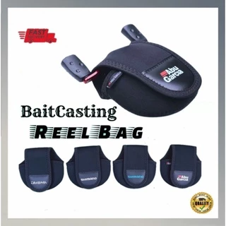 MR.T】 Drum Reel Bag Shimano/Daiwa/AbuGarcia Fishing Reel Cover Beg Mesin  Pancing Overhead Reel Bag BC Reel BaitCasting