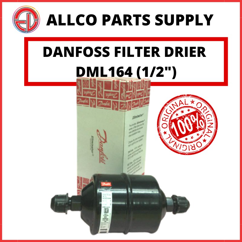 REFRIGERATION DANFOSS FILTER DRIER DML164 (1/2