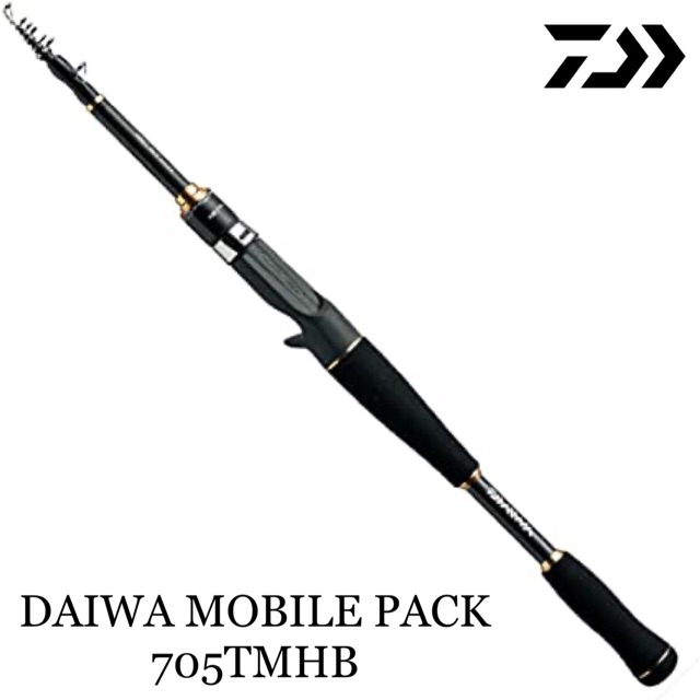 DAIWA Mobile Pack 705TMHB Telescopic Baitcasting Rod