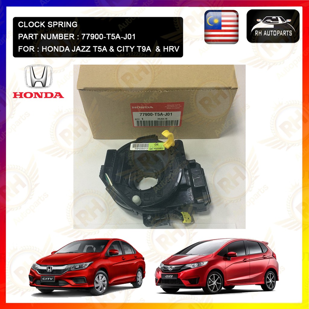 77900-T5A-J01 HONDA CITY T9A,JAZZ T5A,HRV 2016-2020 CLOCK SPRING AIR ...