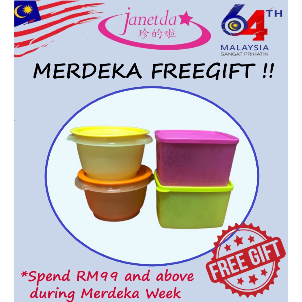 💫Tupperware Merdeka Free Gift💫 | Shopee Malaysia