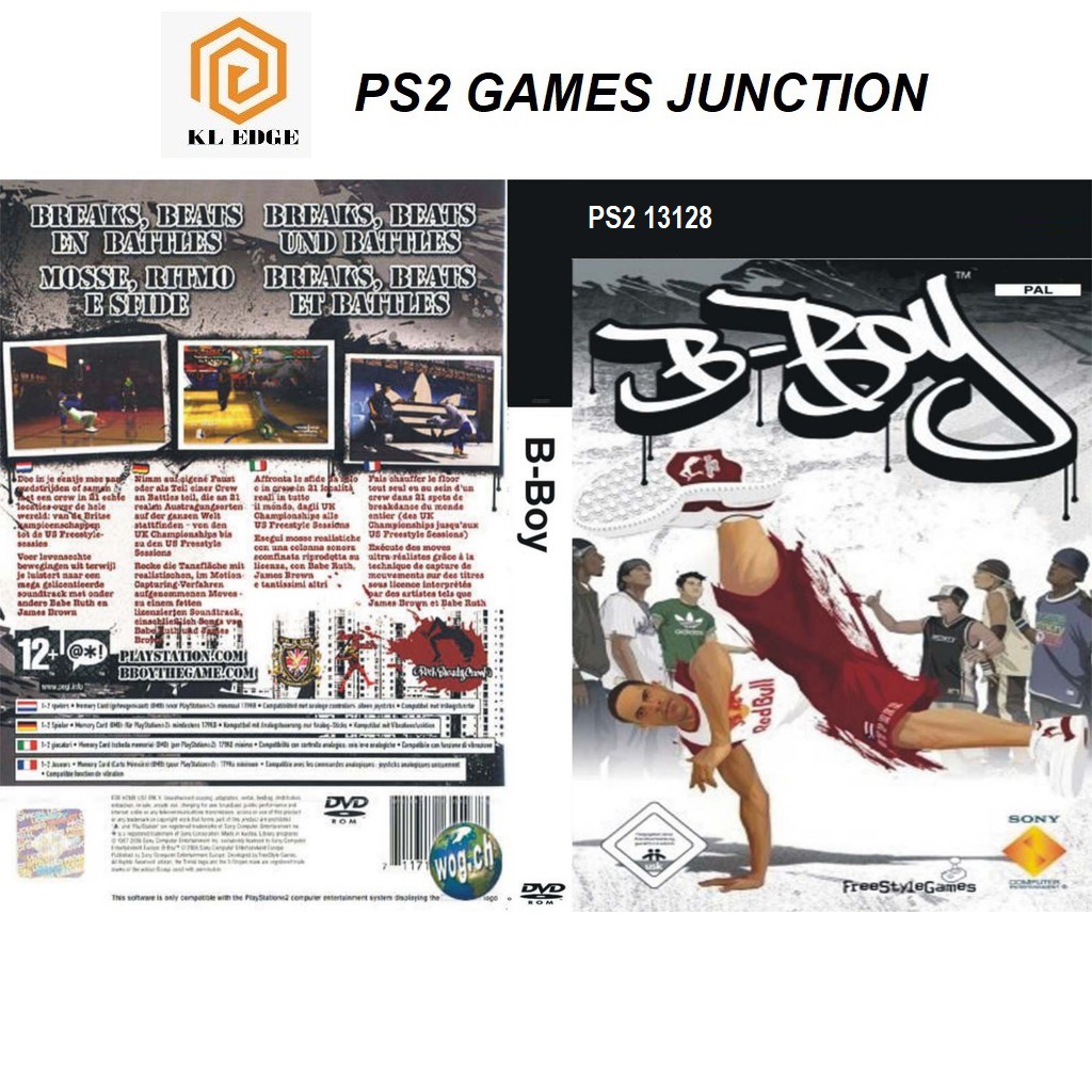 🔥PS2 CD DVD Games🔥 B-Boy (Dvd Games) | Shopee Malaysia