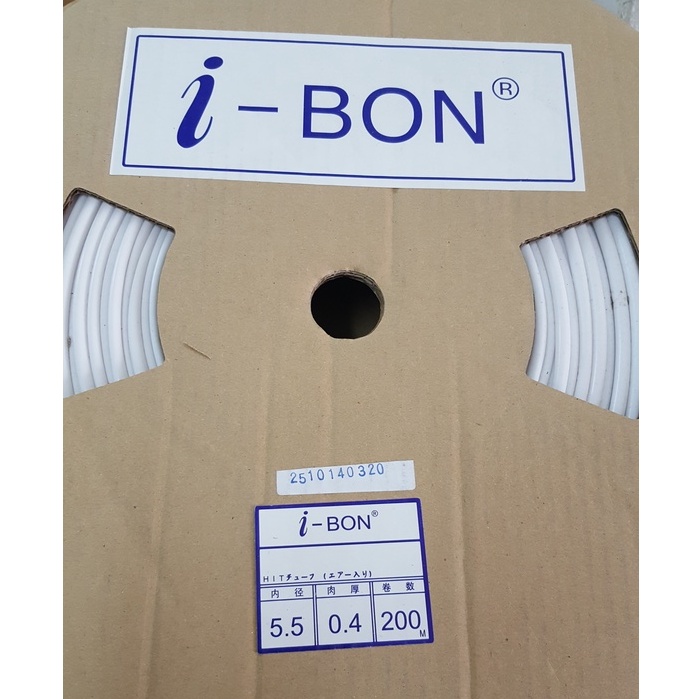 IBON Brother Hot Tube Marker Pvc Tubing Pvc Marking Tube White Shopee