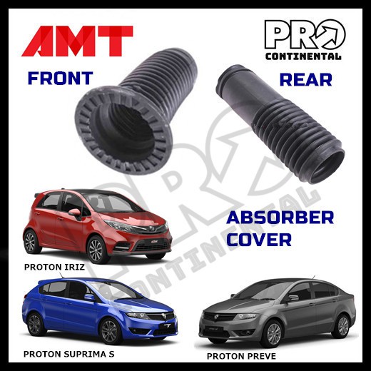 PROTON IRIZ SUPRIMA S PREVE FRONT REAR ABSORBER SHAFT DAMPER DUST COVER ...