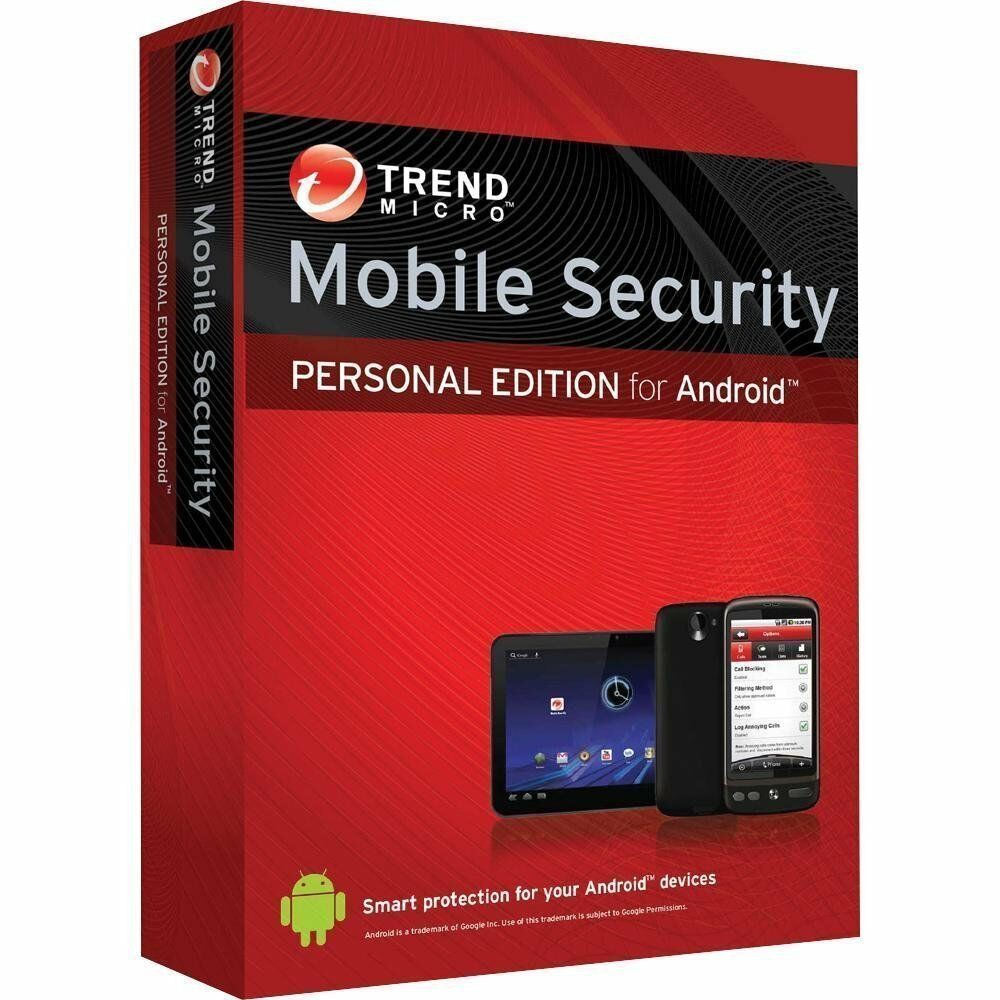 Trend Micro Mobile Security 2020 = 1 Device & 1 Year = ( Activation ...
