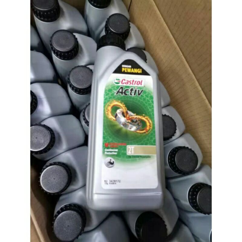 New Stock Castrol 💯original Castrol Activ 2T 1L Castrol Activ 2T FC ...