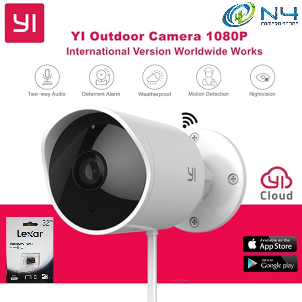 Yi outdoor hot sale surveillance camera