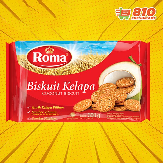 Roma Biskut Kelapa 300g Coconut Biscuit | Shopee Malaysia