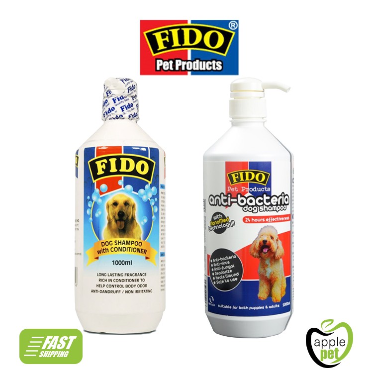 Fido Dog Shampoo with Conditioner 1000ml Fido Anti Bacteria 1000ml Shopee Malaysia