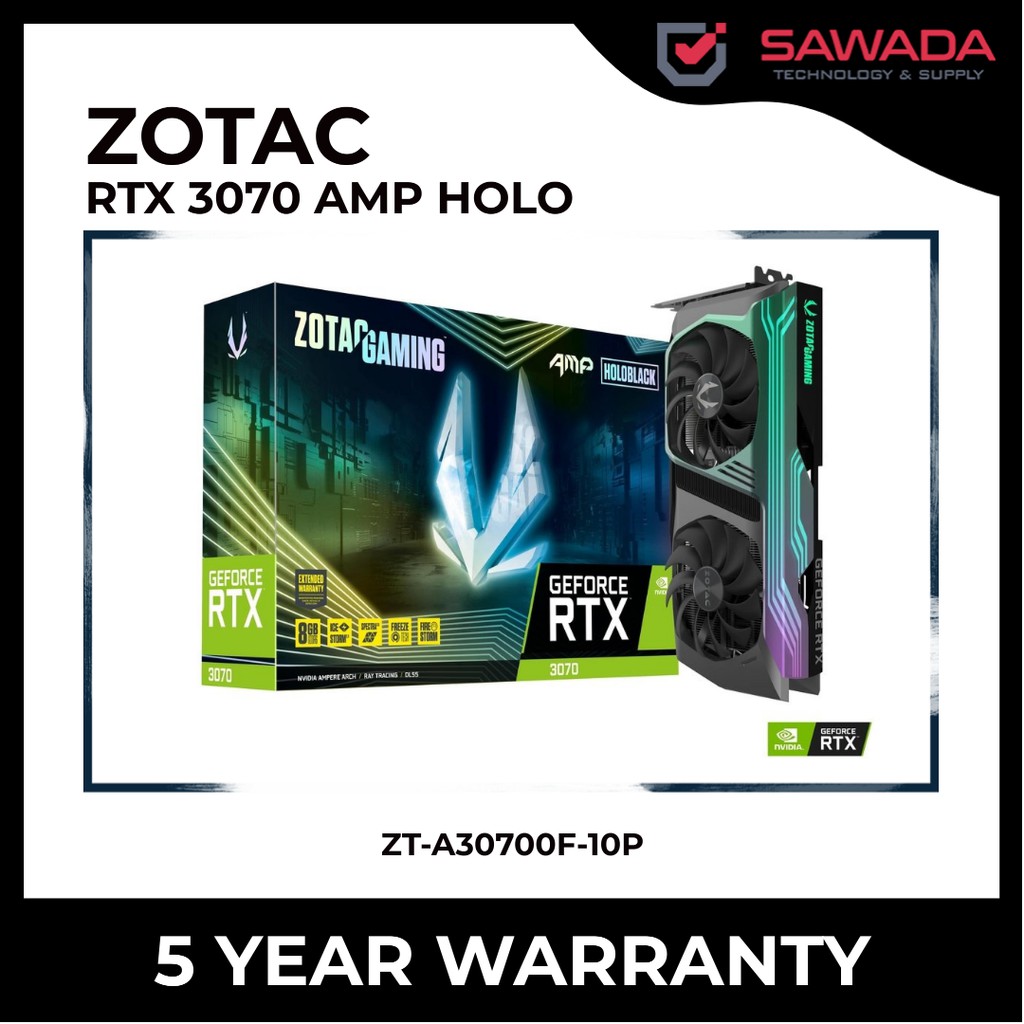 ZOTAC GAMING GeForce RTX 3070 AMP Holo | Shopee Malaysia