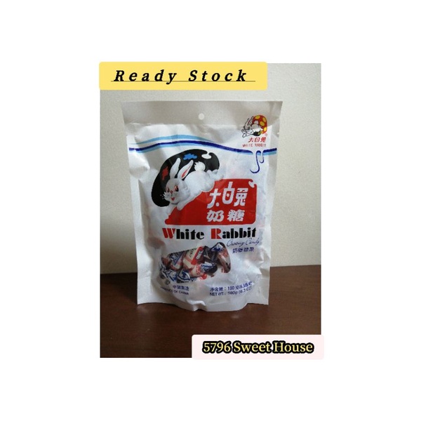 [Ready Stock] 180g White Rabbit Creamy Candy 大白兔奶糖 （正品） | Shopee Malaysia