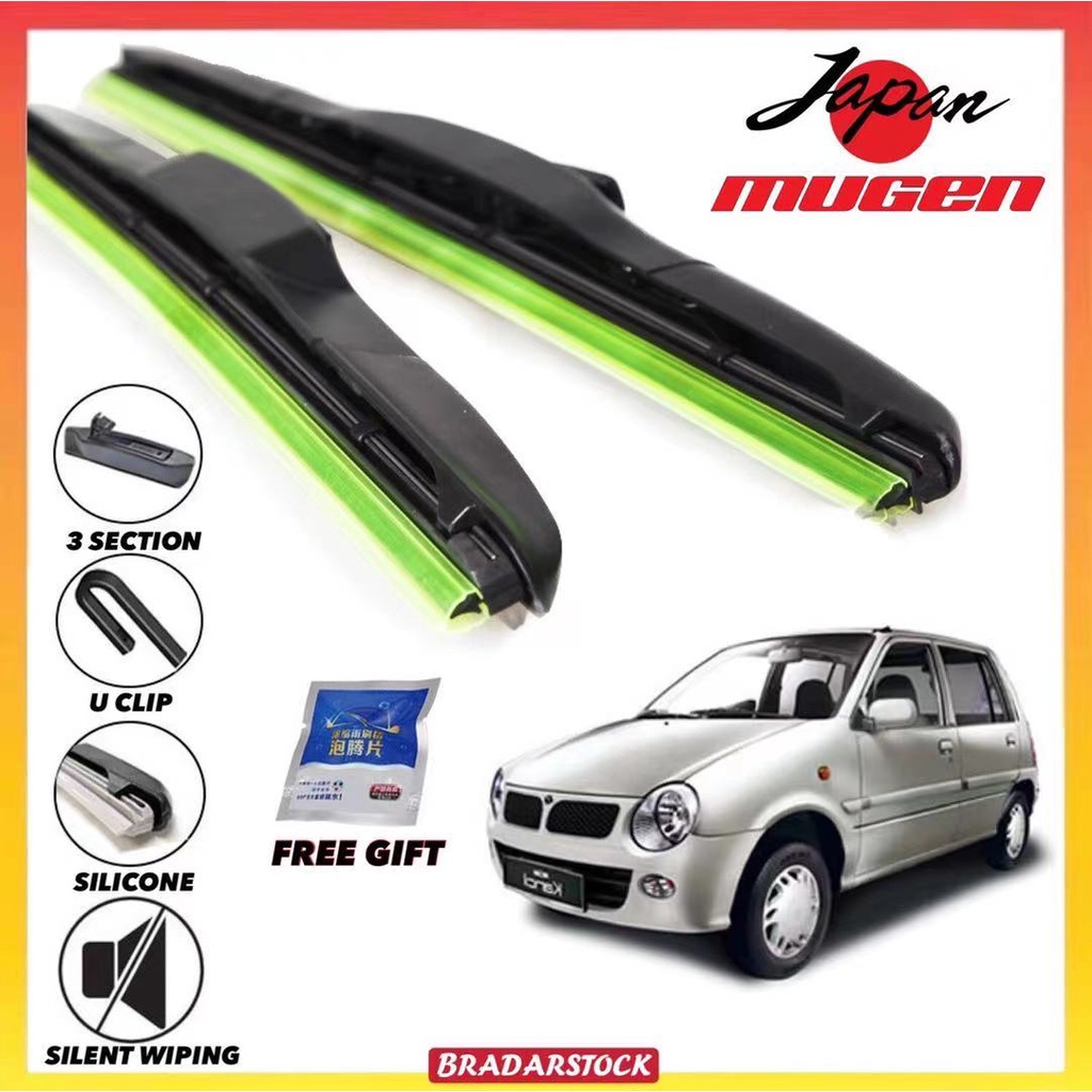 PERODUA KANCIL WIPER Japan Mugen Silicone Wiper Kancil MG16 MG18