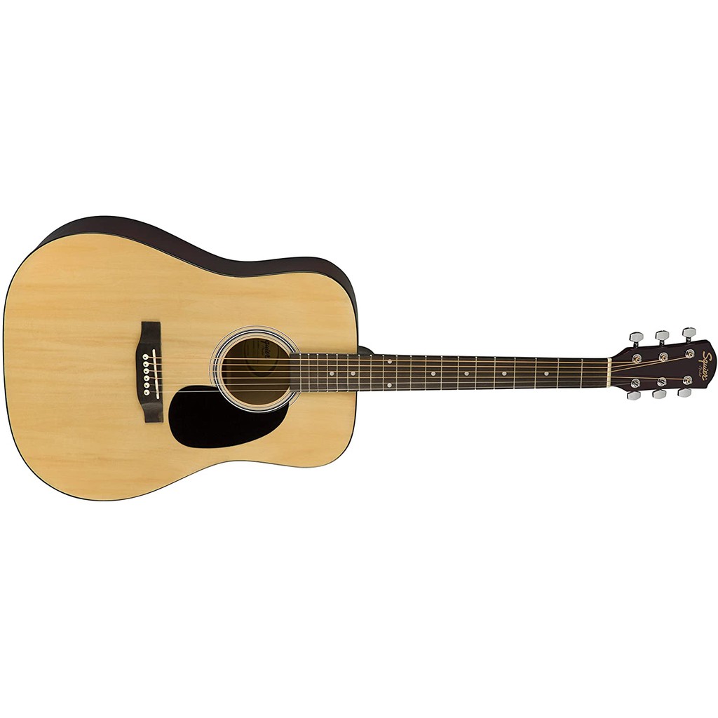 Fender Squier SA-150P Dreadnought Acoustic Guitar, Natural (Without  Pickguard) | Shopee Malaysia