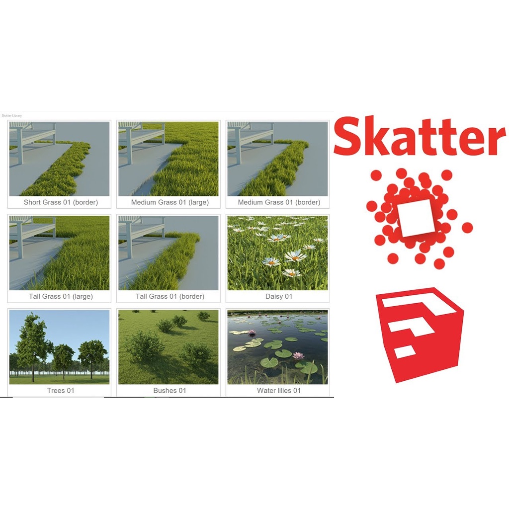 Skatter Plugin for Sketchup | Shopee Malaysia
