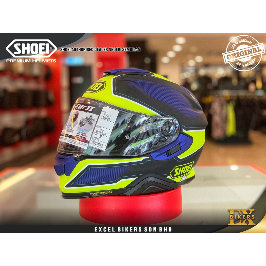 shoei gt air 2 bona fide GT-Air II Full Face Motorcycle Helmet : Automotive yielding even easier adaptation to the ever Air Sena Srl2 Shoei Best