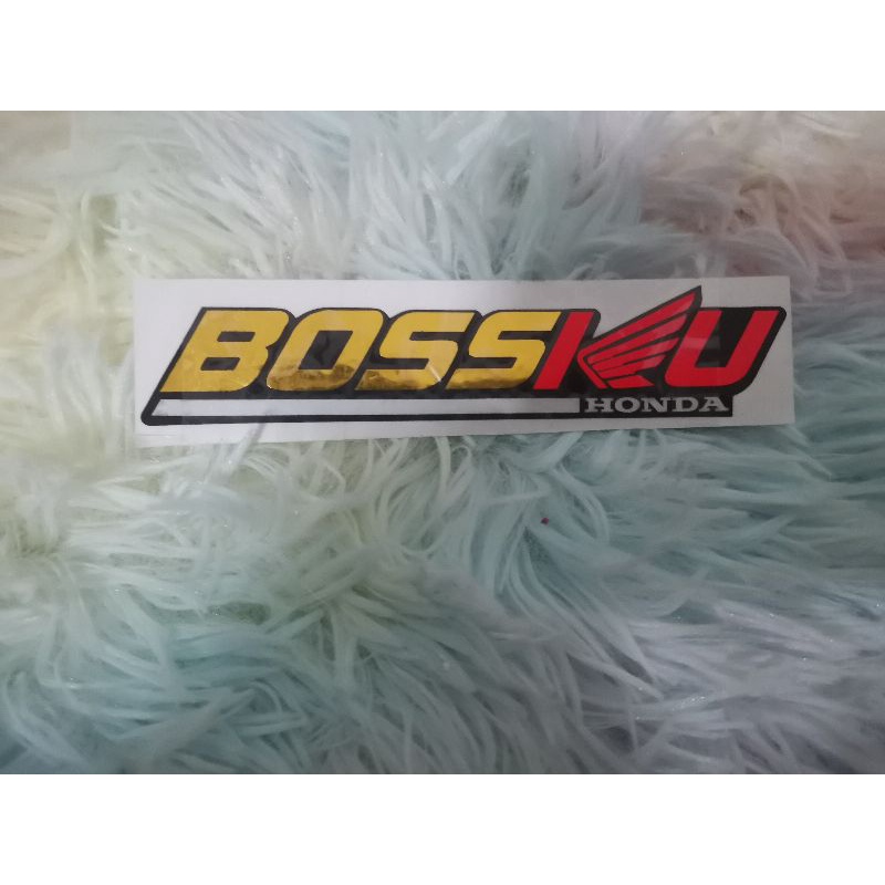 stiker bossku hondaa | Shopee Malaysia