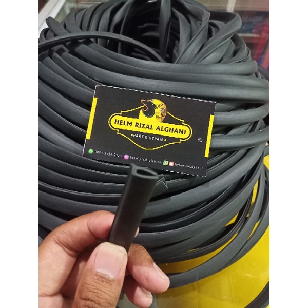 Rubber List/Helmet Rubber Trim ink cx22 KYT romemo MDS Can Make Helmet VISOR Gutters/Helmet