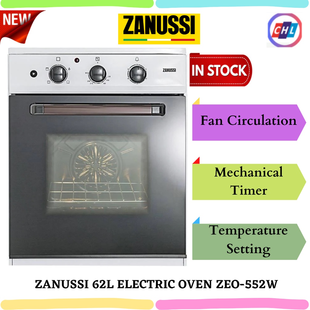 zanussi electric oven zan zoe552w