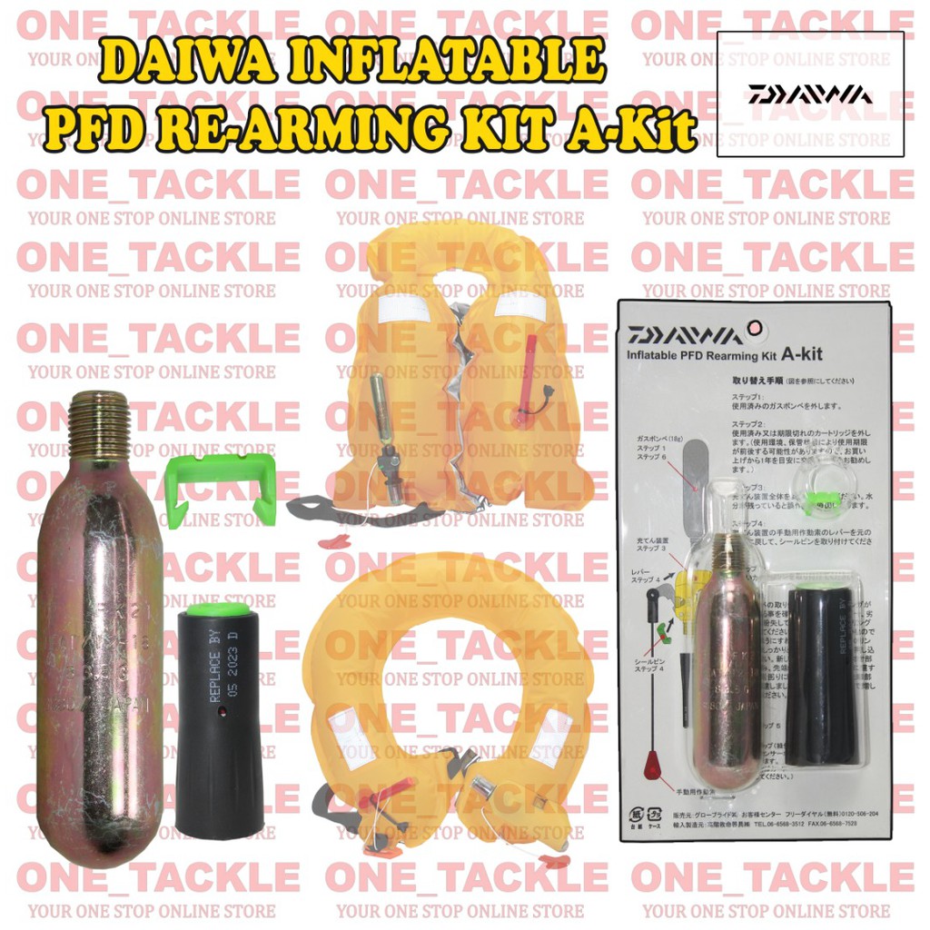 Daiwa Inflatable Re-Arming Kit | Shopee Malaysia