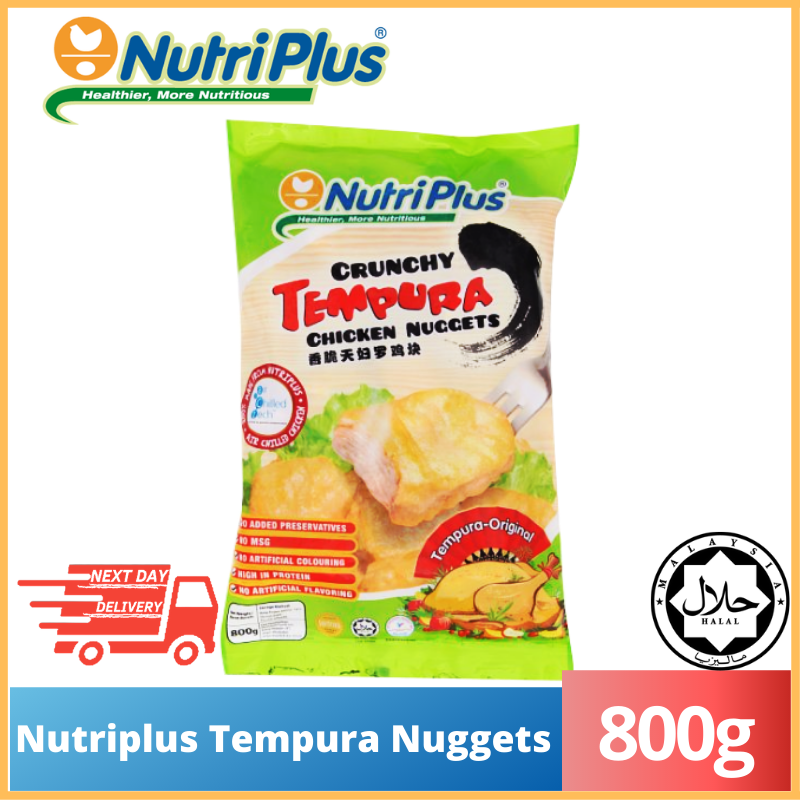 NutriPlus Tempura Chicken Nuggets / Ayam Nuget (800g) Shopee Malaysia