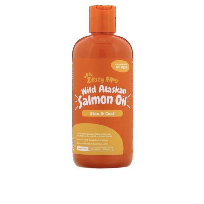 Zesty Paws Wild Alaskan Salmon Oil [for dogs and cats] 473ml/946ml
