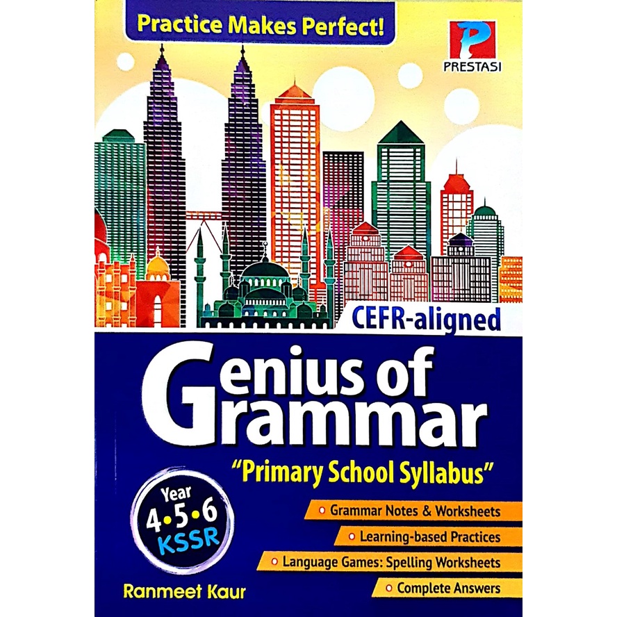 GENIUS OF GRAMMAR YEAR 4.5.6 (PRESTASI) | Shopee Malaysia