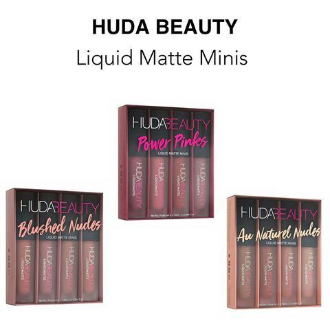 HUda Beauty Blushed Nudes Liquid Matte Lipstick Minis Set | Shopee Malaysia