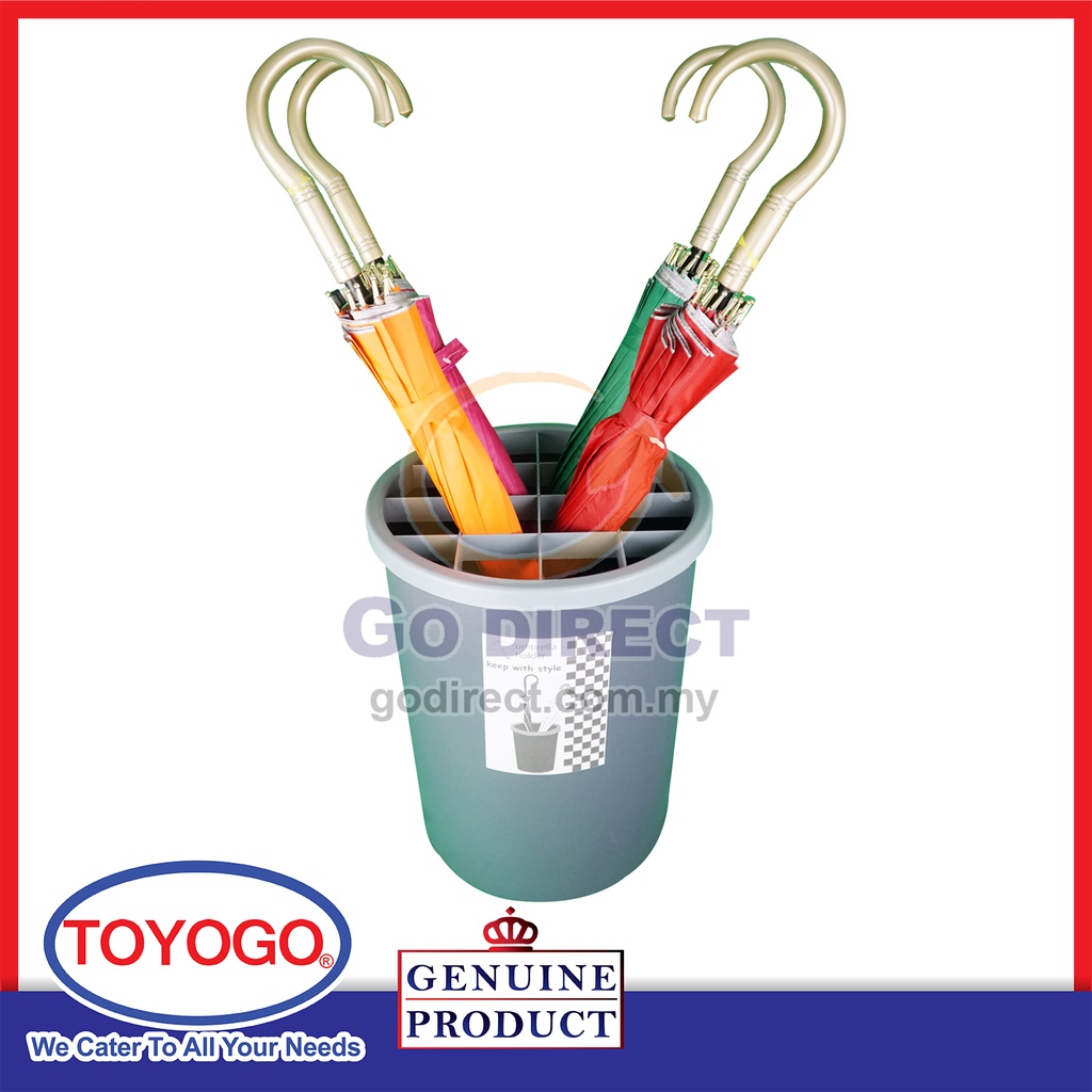 6 X TOYOGO 20L Umbrella Stand Dustbin Wastepaper Bin Recycling Bin