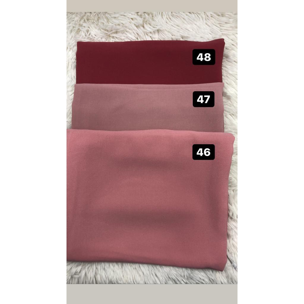 heavy chiffon shawl