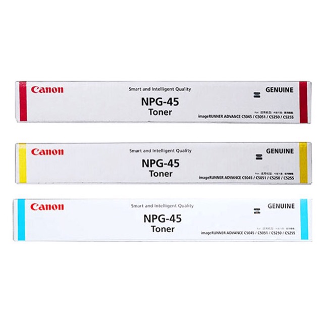 Canon NPG-45 Cyan/Magenta/Yellow Original Copier Toner | Shopee