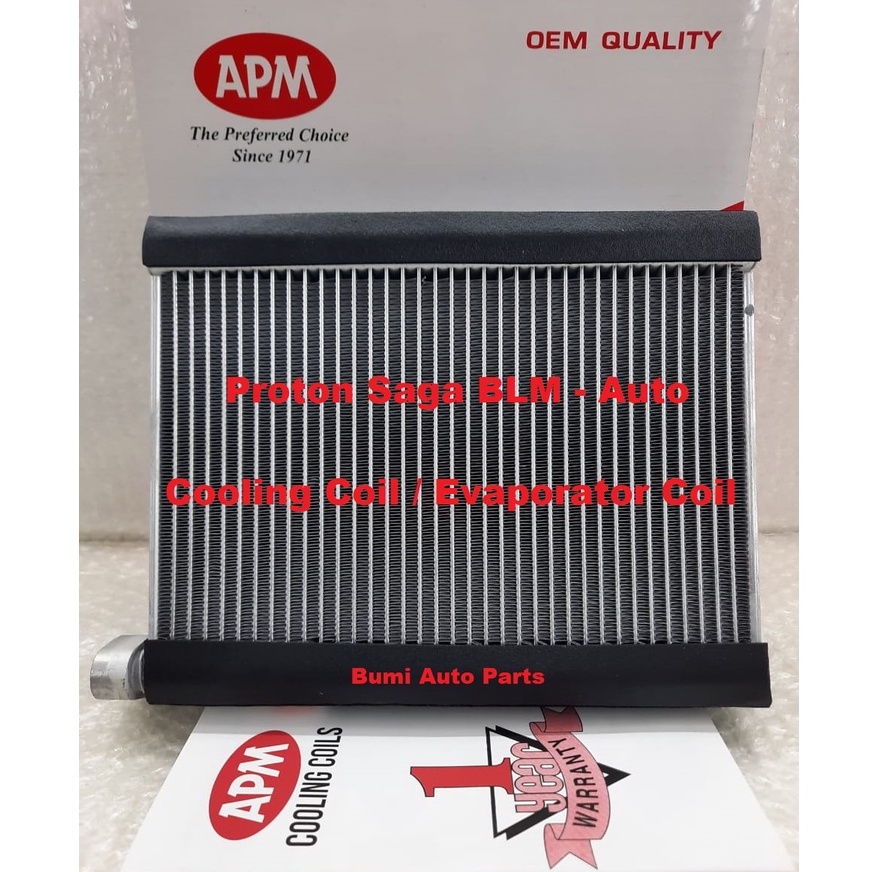 Proton Saga BLM Auto Cooling Coil APM Evaporator Coil Saga BLM Air ...