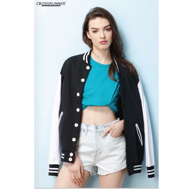 Crossrunner Varsity Jacket gildan Shopee Malaysia