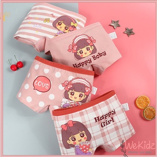 WeKidz] NEW Baby Girl Underwear Kids Panties Cotton Soft Breathable Seluar  Dalam Budak Perempuan