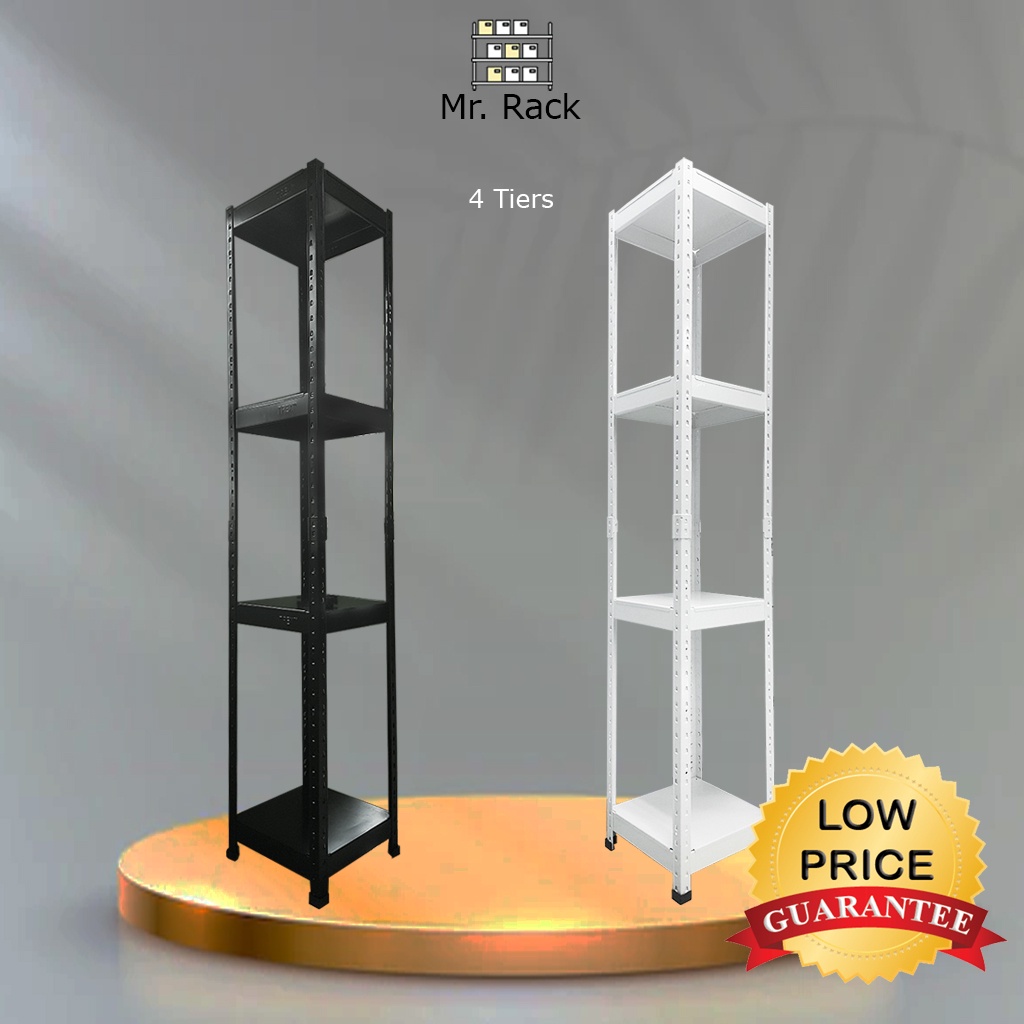 Mr. Rack ST136 4 Tiers Full Metal Boltless Storage Rack Display Rack ...