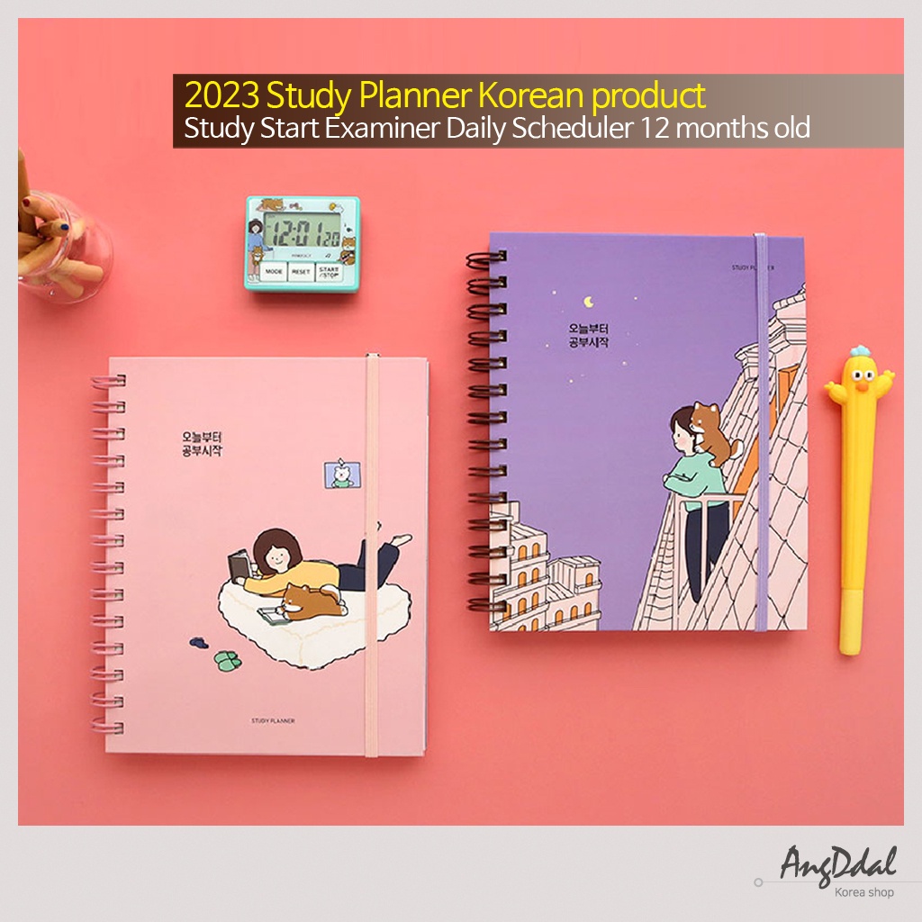 Study Planner Study Start Examiner Daily Scheduler 12 months old