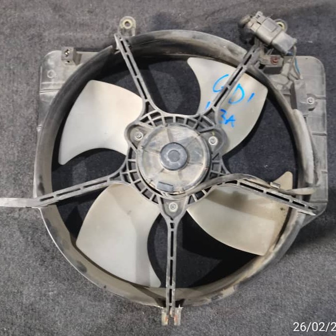 🇯🇵🇯🇵 HONDA JAZZ GD1 L13A 1.3CC RADIATOR FAN WITH FAN GUARD MITSUBA ...