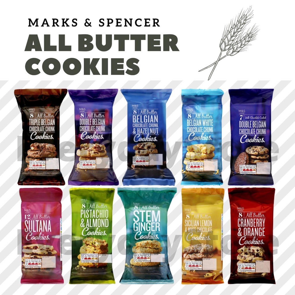 M&S All Butter Cookies | Marks & Spencer | Shopee Malaysia