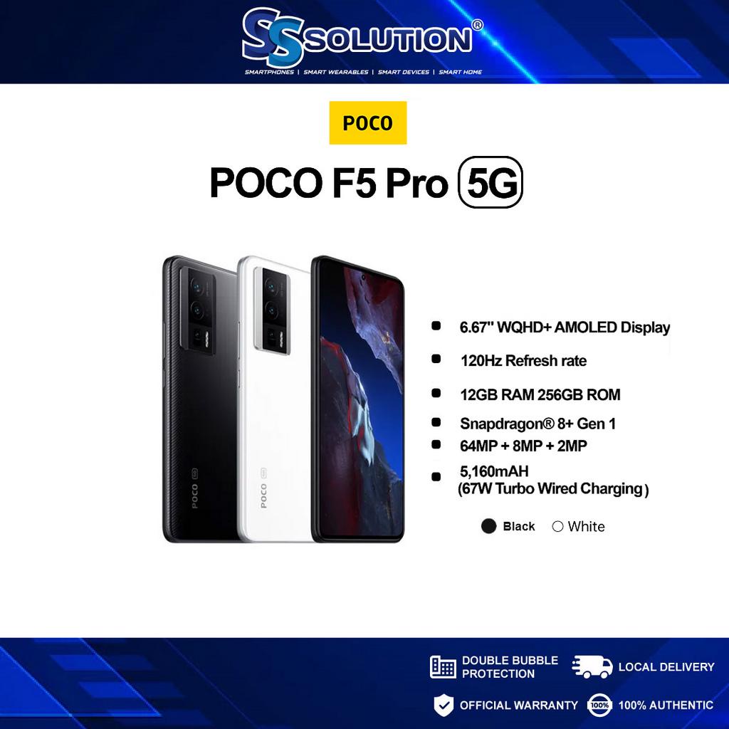 Xiaomi POCO F5 Pro 5G l 8GB/12GB/512GB RAM + 256GB ROM l Snapdragon® 8 ...