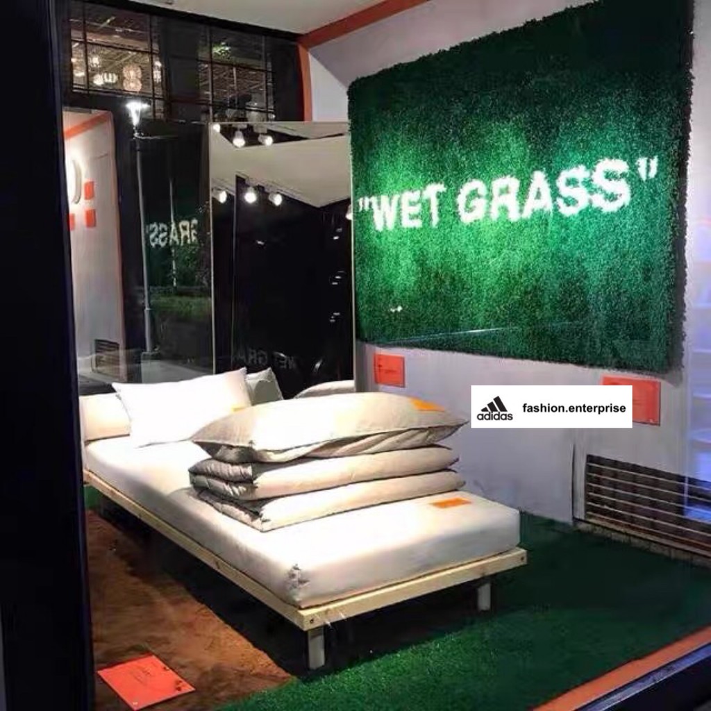 Virgil Abloh x IKEA MARKERAD “WET GRASS” Rug 195×132 CM