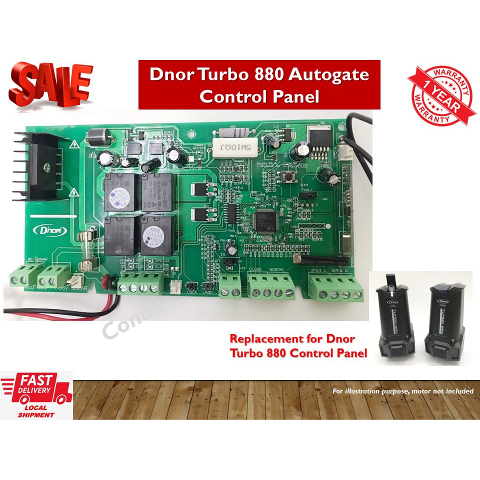 Dnor Turbo 880 Control Panel / D-Tech Board Autogate System | Shopee ...