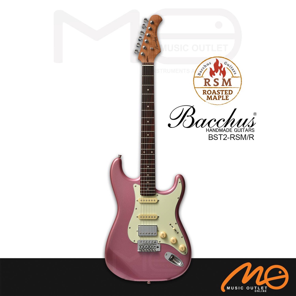 Bacchus BST2RSM/R Electric Guitar ( Burgundy Mist ) | Shopee Malaysia