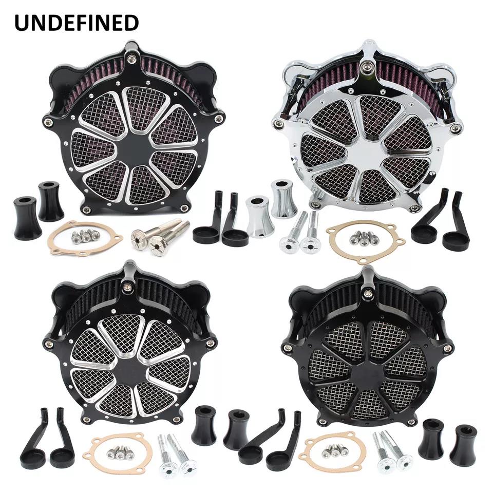 Air Filter Motorcycle Venturi Cut Air Cleaner Kits for Harley Evolution Engine Dyna FXR Softail
