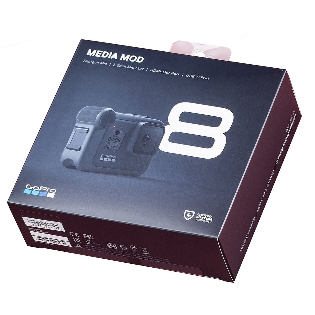 Accessory GoPro Media Mod (HERO8 Black) - Official GoPro Accessory ...