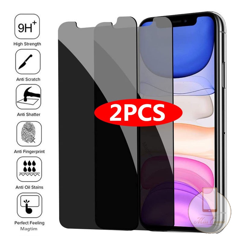 Screen Protector Xsanti-spy Tempered Glass Screen Protector For Iphone  11-15 Pro Max
