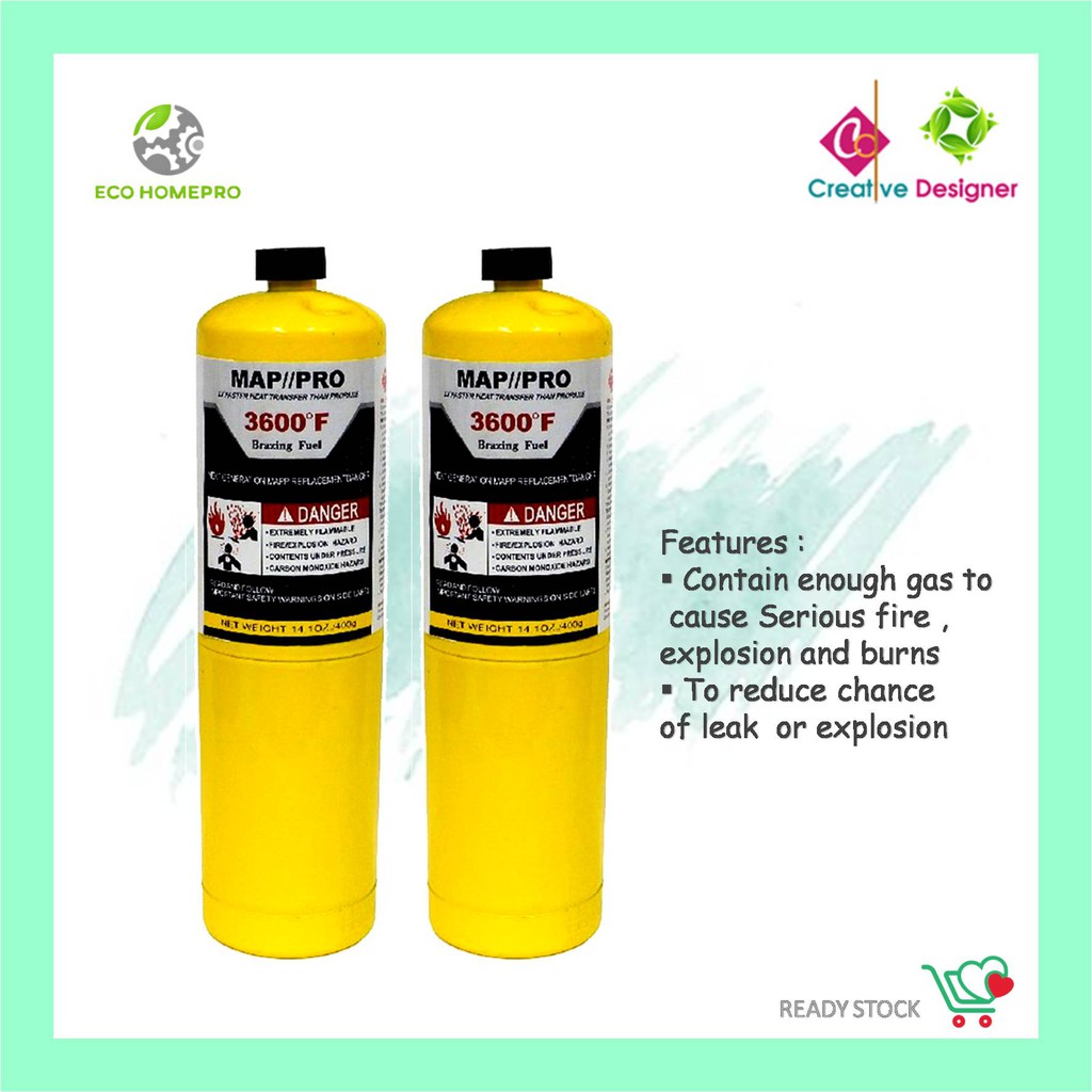 MAPPPRO Dominator Gas 3600F - 16OZ | Shopee Malaysia