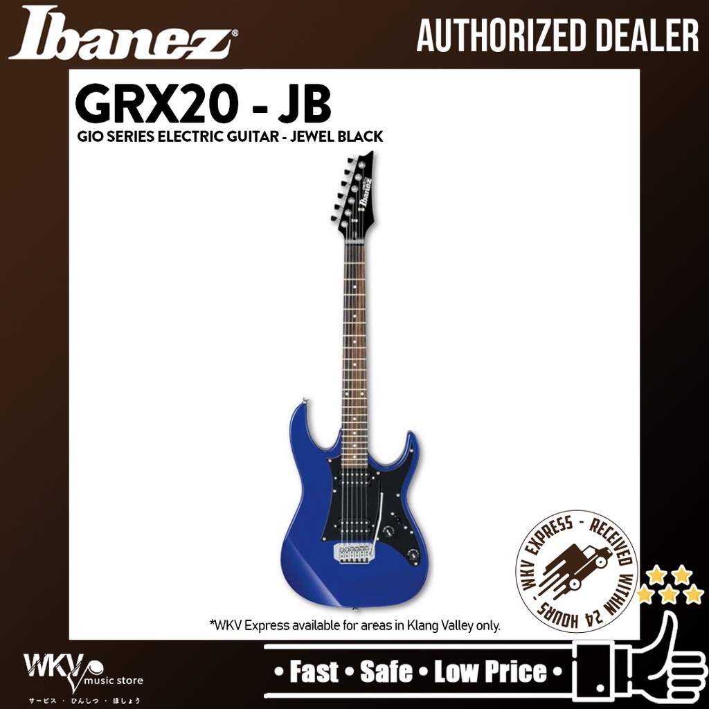 Ibanez GIO GRX20 Electric Guitar - Jewel Blue (GRX20-JB / GRX JB ...
