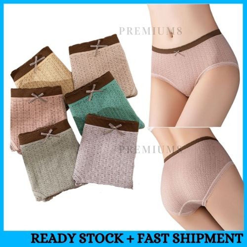 High Elastic (40-70KG) Anti Bacteria Women Underwear Free Size